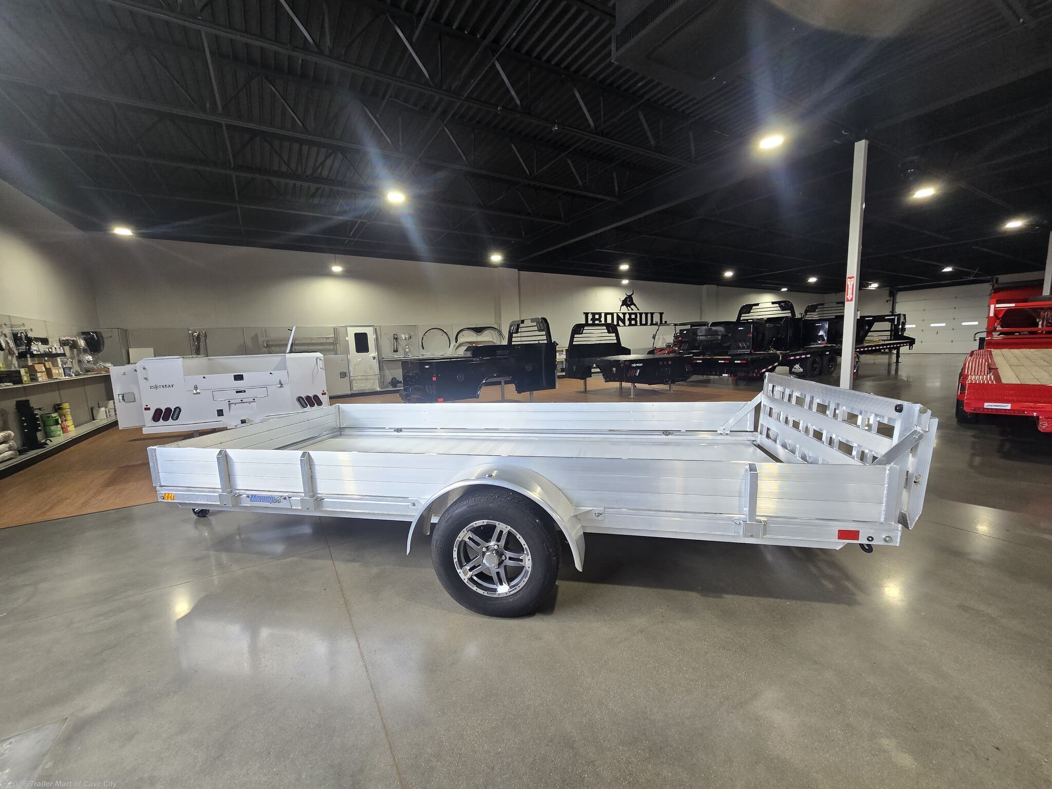 2022 80"x14' Aluminum Utility Trailer by Mission Trailers from Trailer Mart of Cave City in Cave City, Kentucky