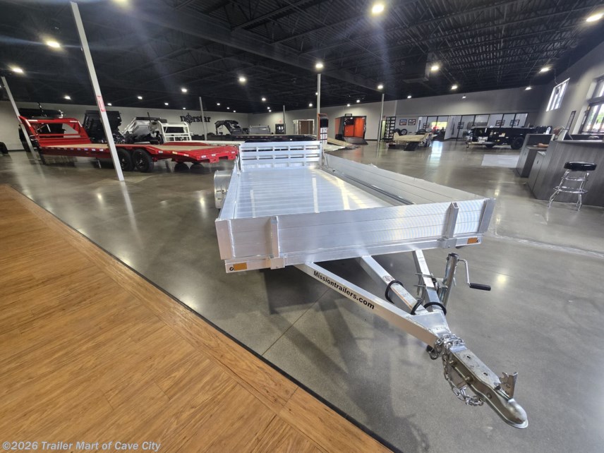 New 2022 Mission Trailers 80"x14' Aluminum Utility Trailer available in Cave City, Kentucky