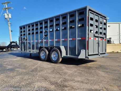 Tandem Axle 6&#39;8&quot; x20&quot; Steel Livestock Maxxim by Eagle&lt;br&gt;7K Dexter Torsion Axles w/Electric Brakes&lt;br&gt;Powder Coated Paint&lt;br&gt;12000LB Jack&lt;br&gt;Running Board Fenders&lt;br&gt;Butterfly Gate&lt;br&gt;Standard 39&quot; Driver Side Escape Door&lt;br&gt;Calf Gate in Nose of Trailer&lt;br&gt;25000LB Bulldog Gooseneck&lt;br&gt;3 Vent Punch Holes&lt;br&gt;78&quot; Interior Height, 84&quot; Wall Height, 94&quot; Overall Height&lt;br&gt;2&quot;x6&quot; Treated Wood with Shelby Smooth Rubber Floor&lt;br&gt;1/2&quot; Spacing between Floor Boards&lt;br&gt;10C10 Compartments&lt;br&gt;All LED, Interior &amp;amp; Exterior, Lights&lt;br&gt;&lt;br&gt; http://www.trailer-mart.com/--xInventoryDetail?id=13601940