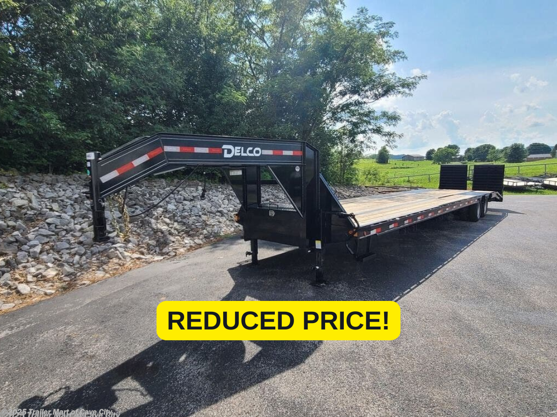 2023 Delco 40'GN 24K Low-Pro Dual Tandem Deckover Trailer
