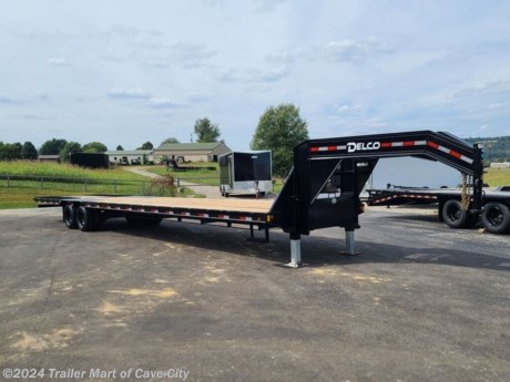 GVWR: 22,990 LBS&lt;br&gt;FRAME: 12&quot; I-BEAM FRAME AND NECK &lt;br&gt;AXLE: 10K ELECTRIC X2&lt;br&gt;LENGTH: 40&#39;&lt;br&gt;DECK HEIGHT: 28&quot;&lt;br&gt;DECK WIDTH: 102&quot;&lt;br&gt;COUPLERS: GOOSENECK 25K 2 5/16&quot; ROUND&lt;br&gt;TIRES: 235/80R16 RADIAL TIRES http://www.trailer-mart.com/--xInventoryDetail?id=14575398