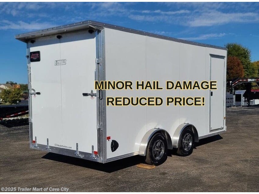 New 2024 EZ-Hauler 7.5&apos;x16&apos; Aluminum Enclosed UTV Hauler available in Cave City, Kentucky
