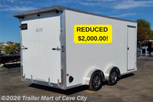 2024 EZ-Hauler 7.5'x16' Aluminum Enclosed UTV Hauler