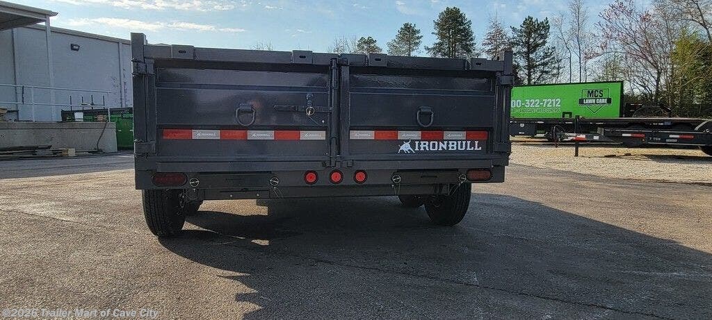 New 2024 IronBull DWB8314072 7'x14' Dump Trailer available in Cave City, Kentucky