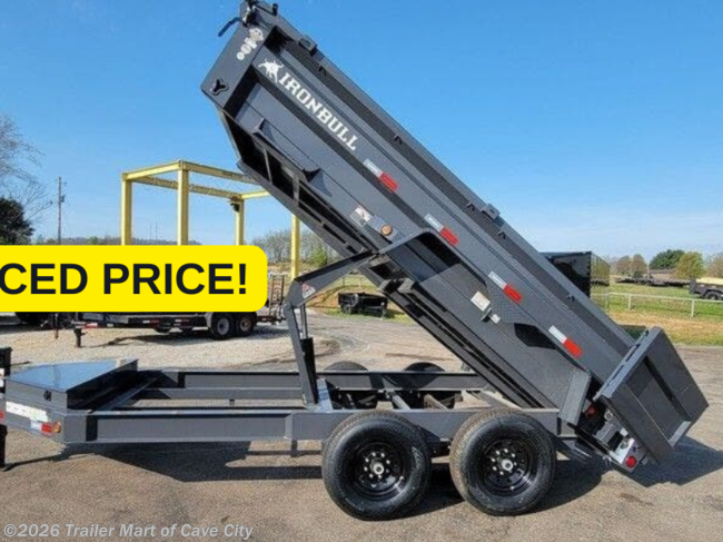 2024 IronBull DWB8314072 7'x14' Dump Trailer