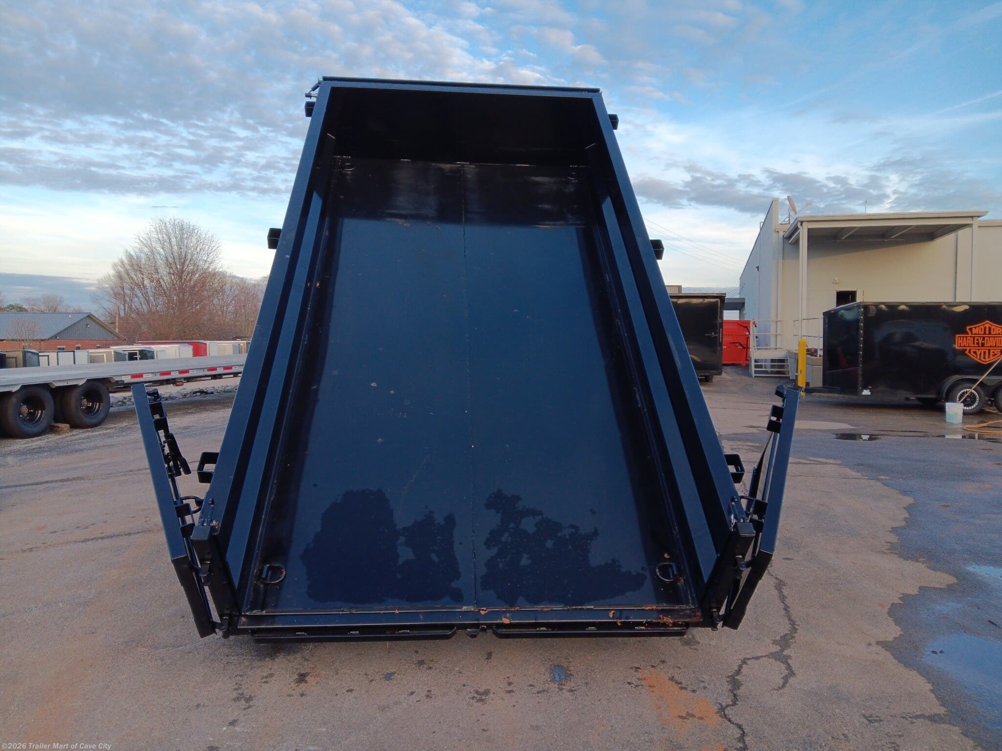 New 2024 IronBull DTB8314082 7'x14' Dump Trailer available in Cave City, Kentucky