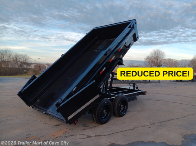 2024 IronBull DTB8314082 7'x14' Dump Trailer