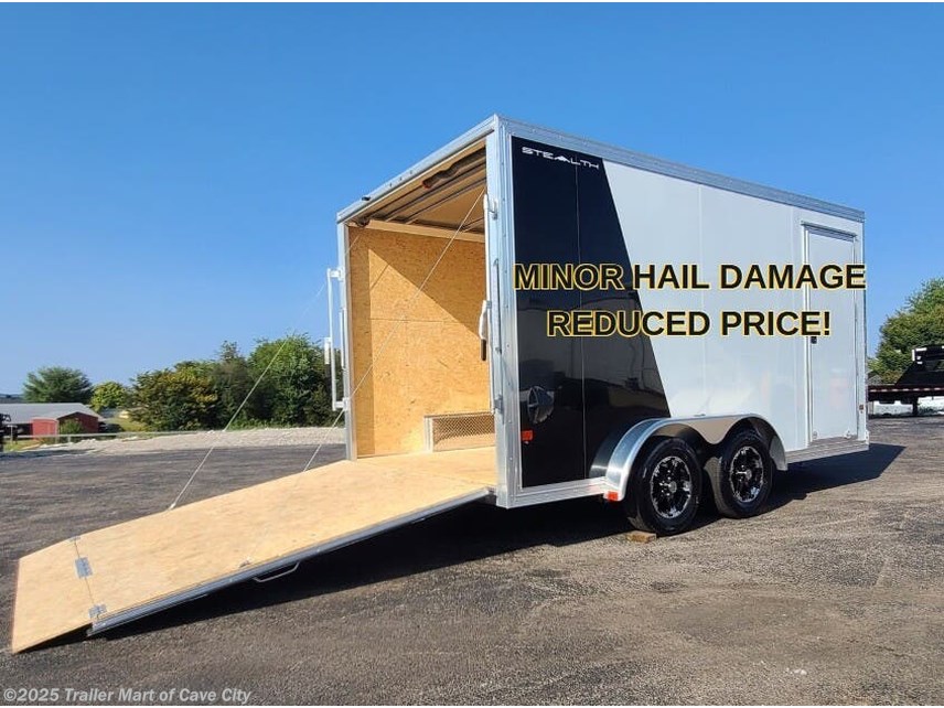 New 2023 Stealth 7.5&apos;x14&apos; Aluminum Enclosed Trailer (DEMO) available in Cave City, Kentucky