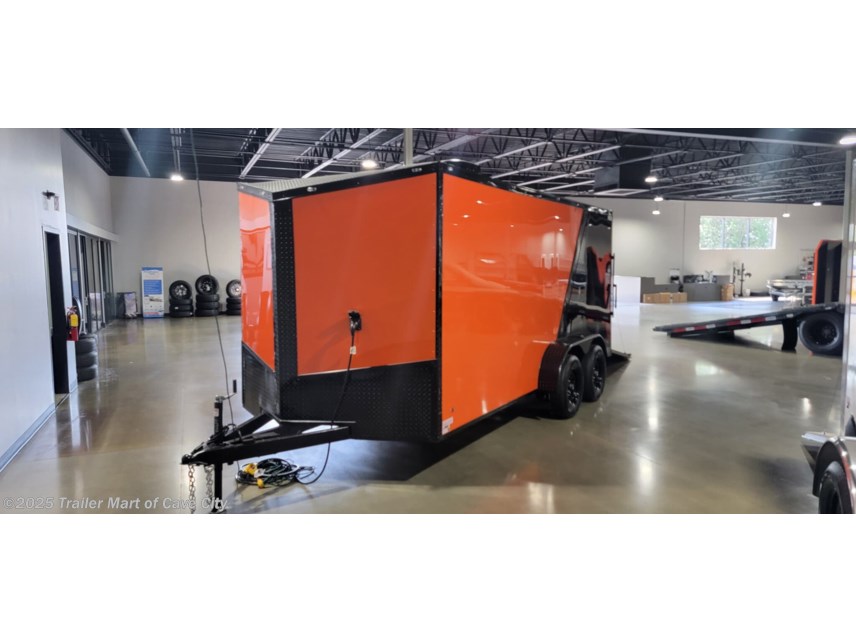 New 2024 Steel Pines Cargo 7&apos;x16&apos;TA2 (Blackout) Motorcycle Package with A/C available in Cave City, Kentucky