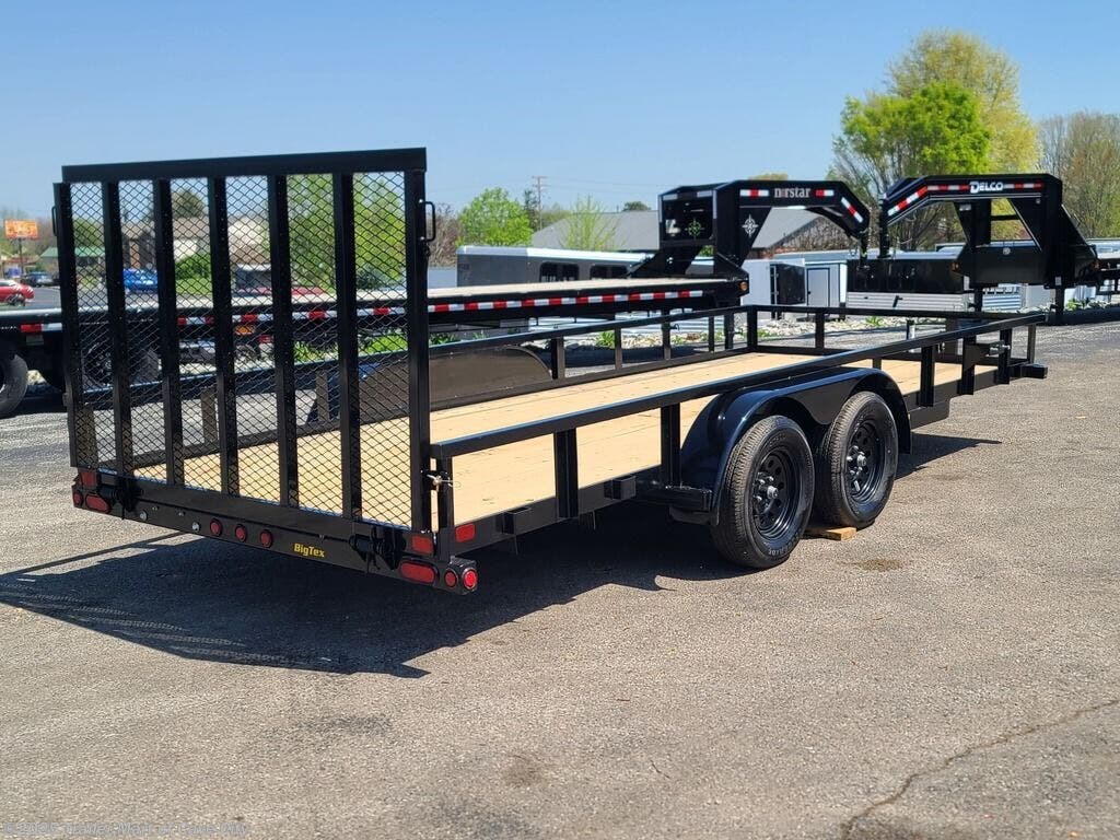 6x18 Utility Trailer for sale New Big Tex 70PI 77"x18' Utility