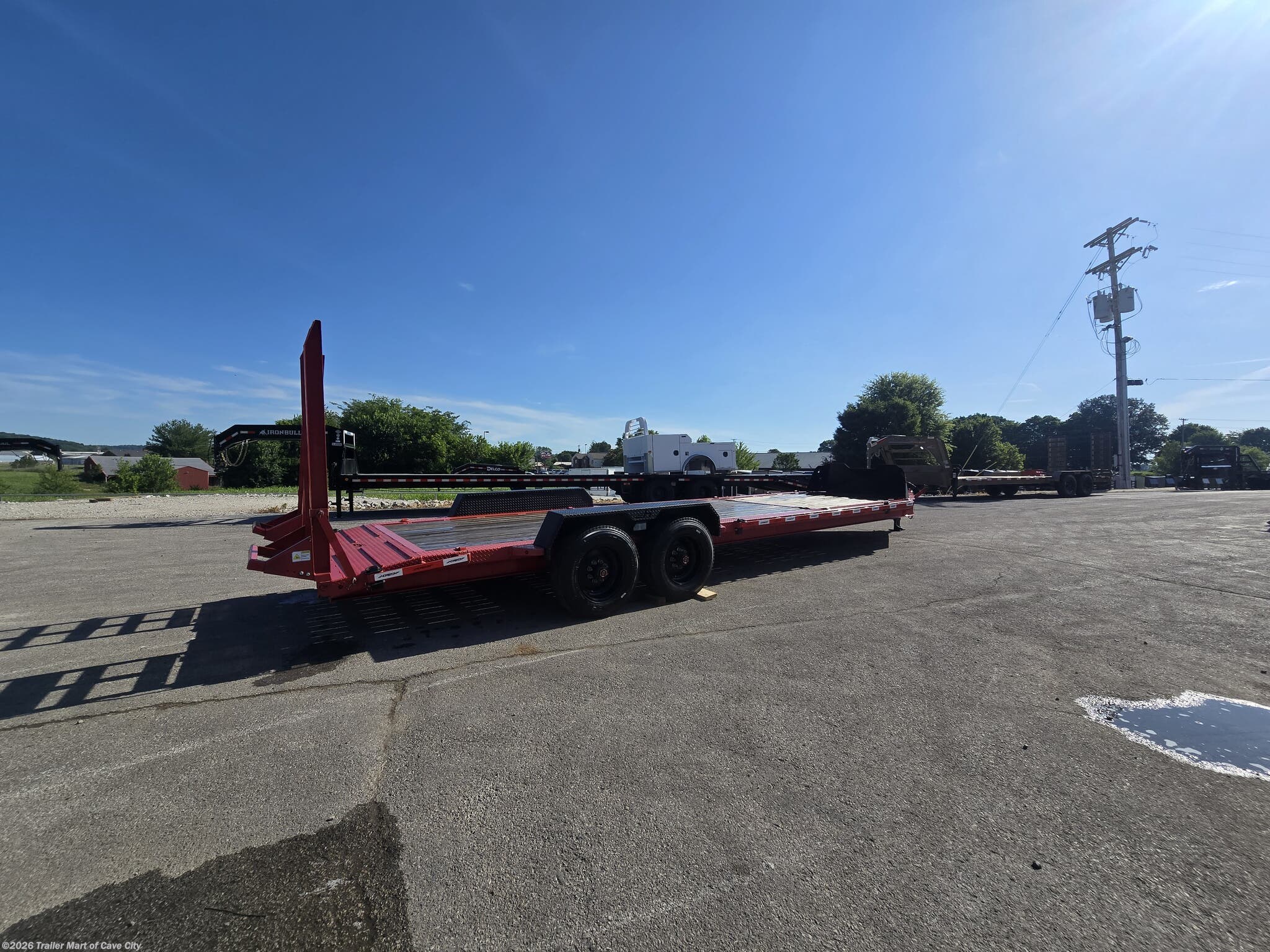 Used 2024 Horizon Trailers HEH 26'- 10K Super Singles Equipment Trailer available in Cave City, Kentucky