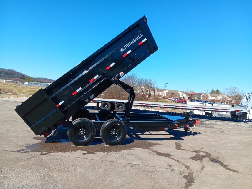 New 2024 IronBull DTB8314072 7&apos;x14&apos; High Side Dump Trailer available in Cave City, Kentucky