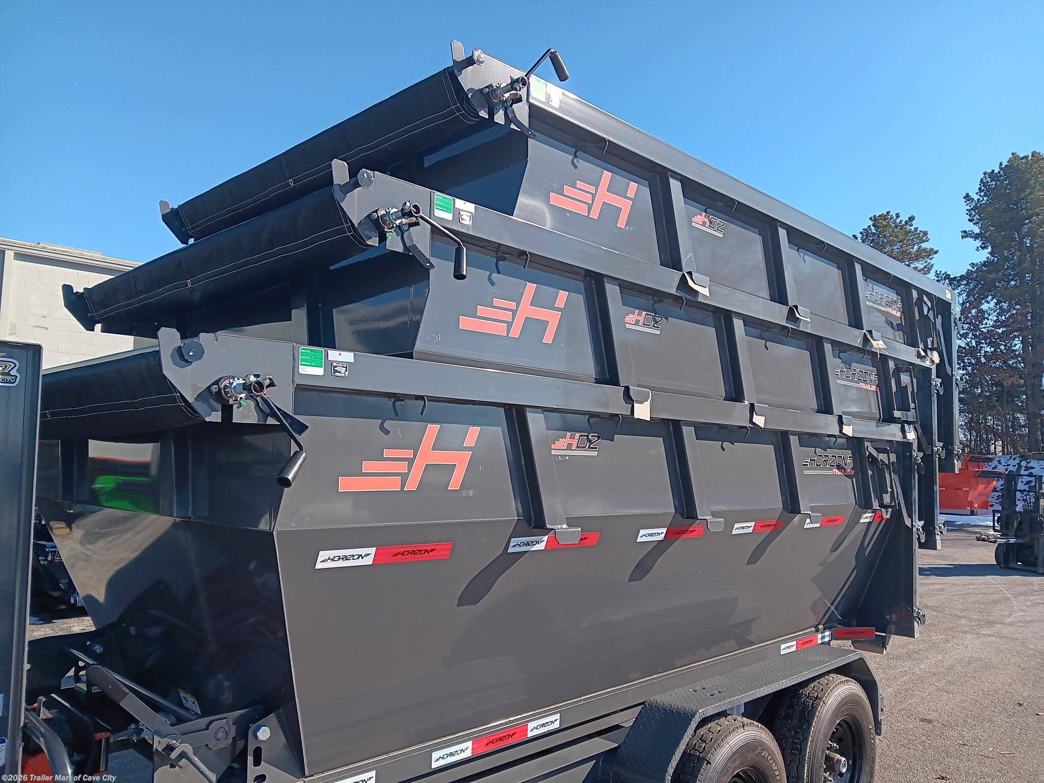 2024 Horizon Trailers HDZ 14'x60"x4' Roll-Off Dumpster