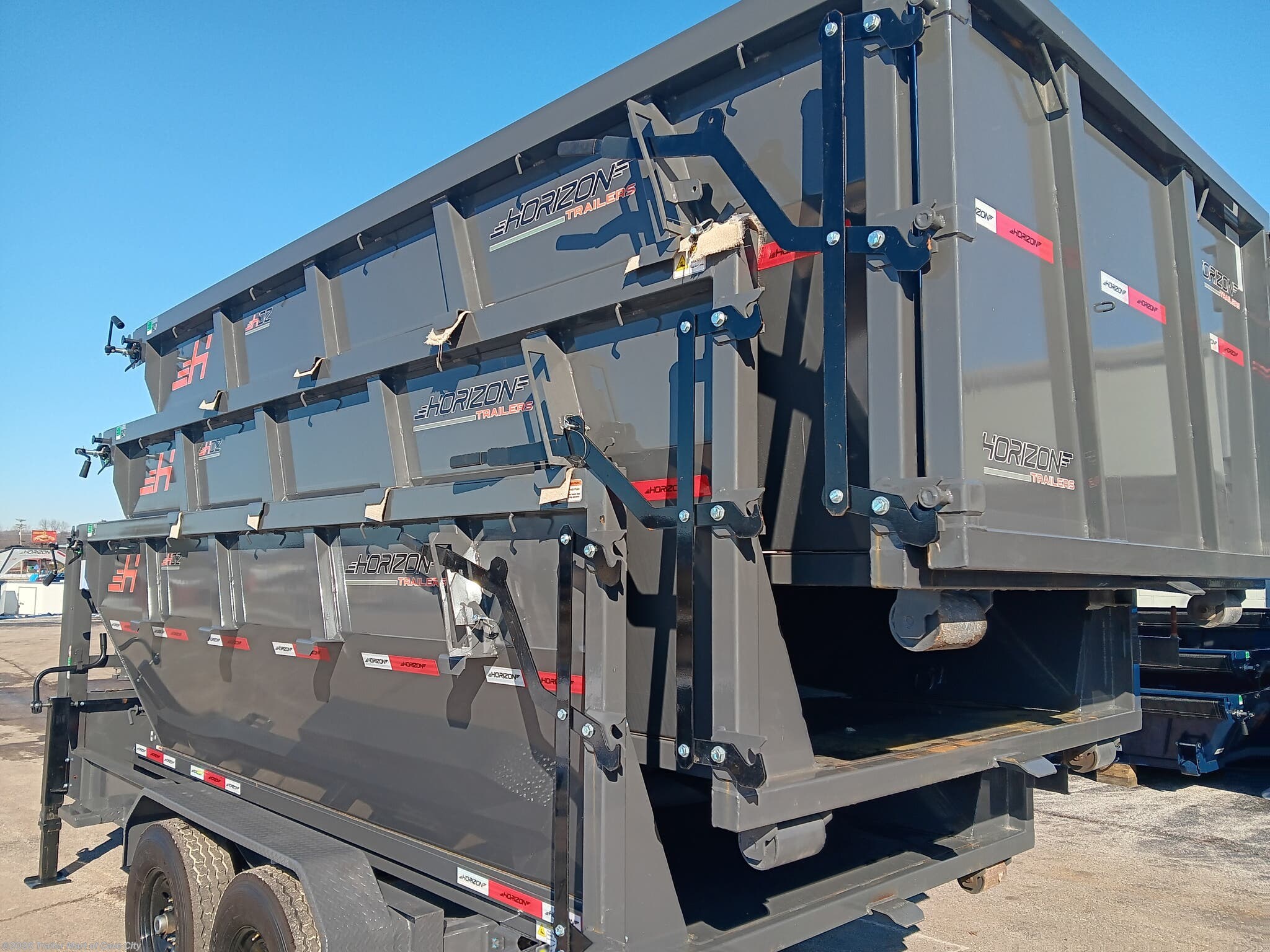 2024 Horizon Trailers HDZ 14'x60"x4' Roll-Off Dumpster - New Roll-Off Trailer for sale by Trailer Mart of Cave City in Cave City, Kentucky