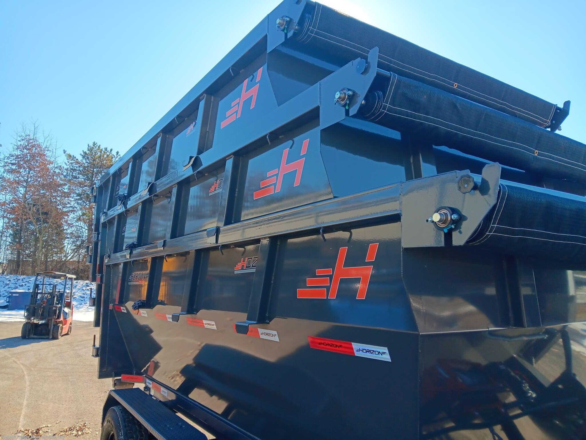 2024 HDZ 14'x60"x4' Roll-Off Dumpster by Horizon Trailers from Trailer Mart of Cave City in Cave City, Kentucky