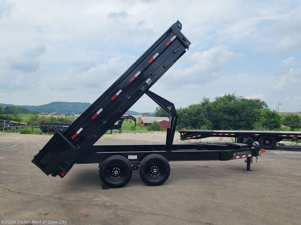 New 2024 IronBull DDP9614 8'x14' Dump Deckover Trailer available in Cave City, Kentucky