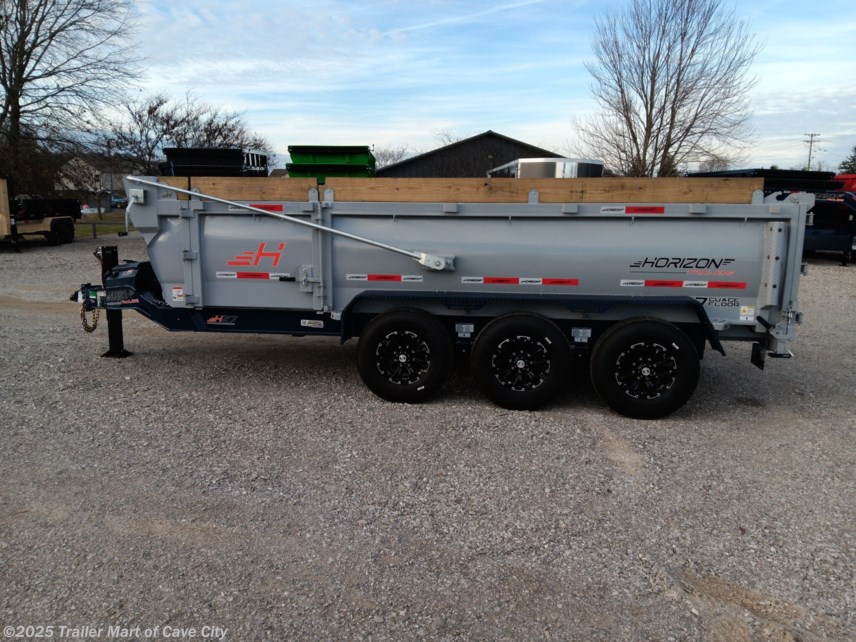 New 2025 Horizon Trailers HZ7 7&apos;x16&apos; Triple 7k Dump Trailer available in Cave City, Kentucky