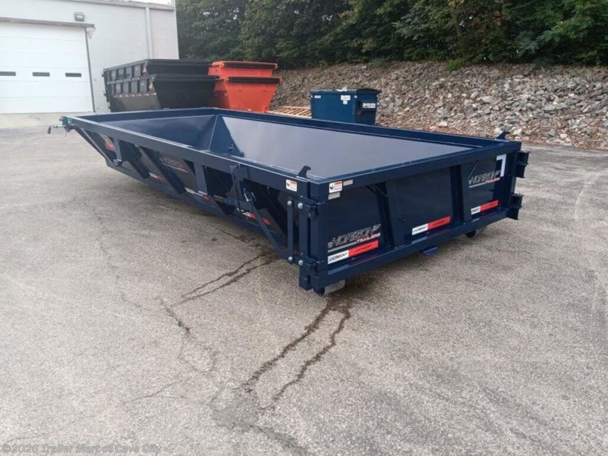New 2024 Horizon Trailers HCZ 16'x60"x2' Heavy Duty Concrete Roll-Off Dumpster available in Cave City, Kentucky