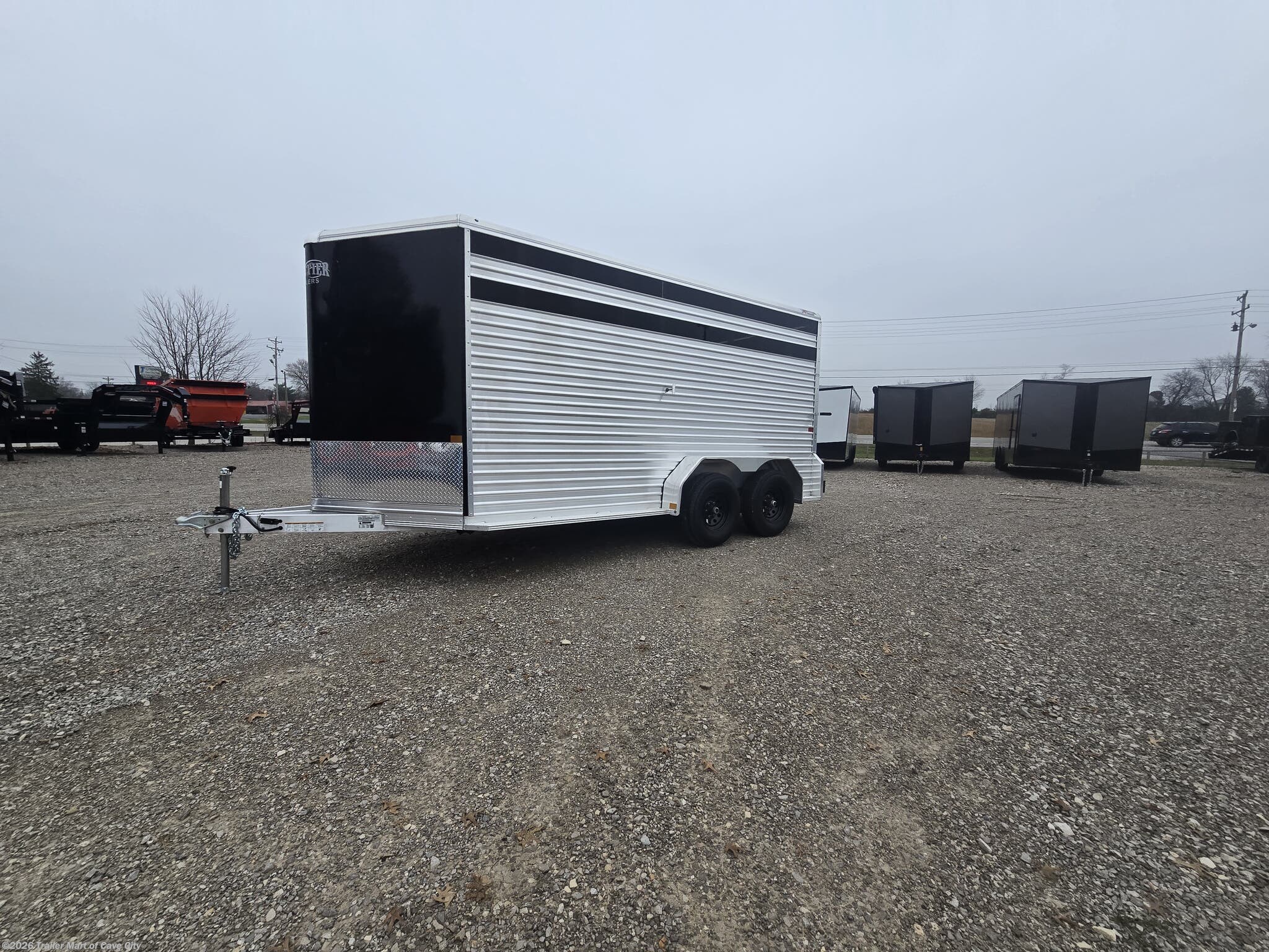 2025 Frontier 16'7" Livestock Bumper Pull Trailer - New Horse Trailer for sale by Trailer Mart of Cave City in Cave City, Kentucky