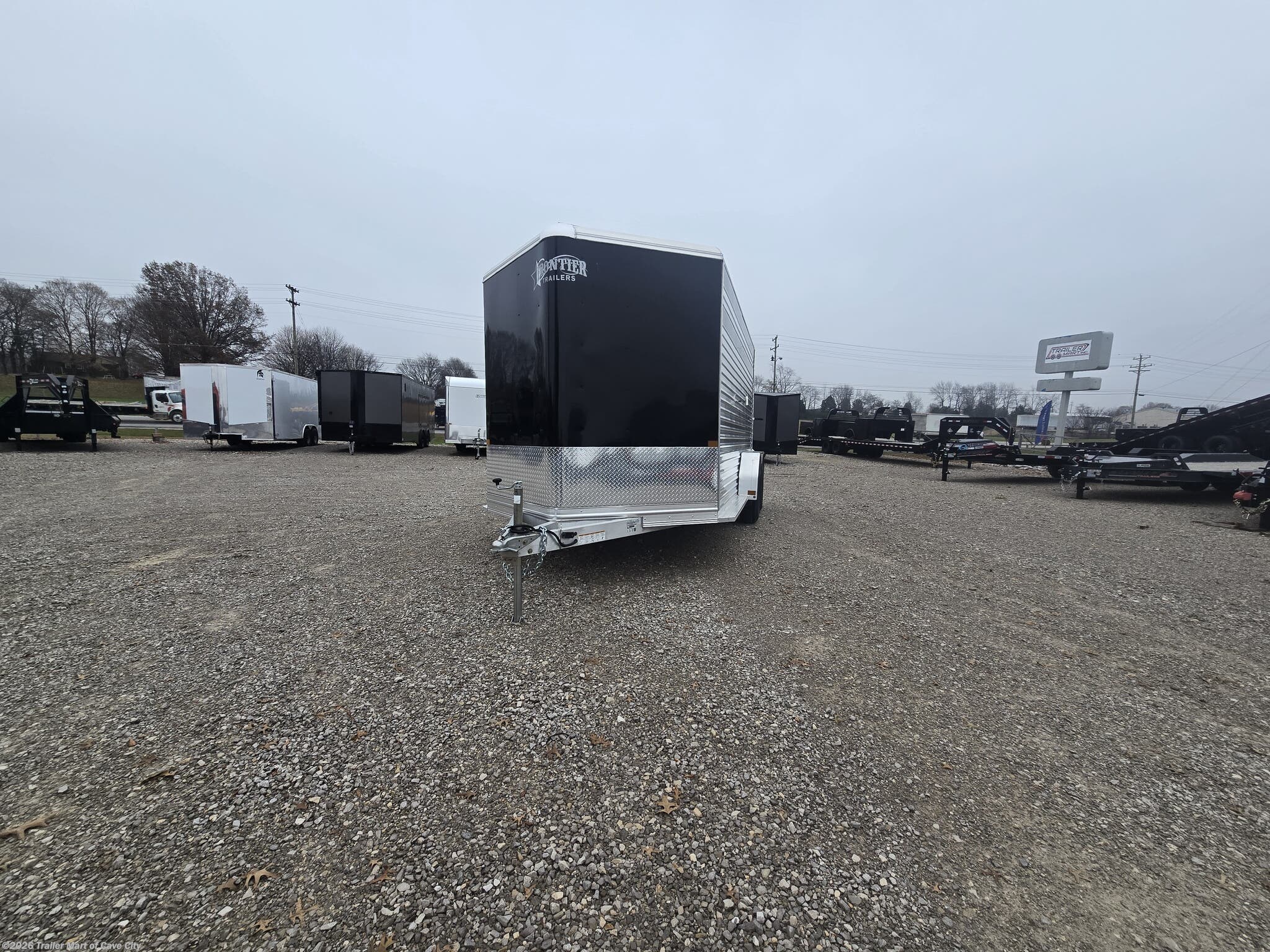 2025 16'7" Livestock Bumper Pull Trailer by Frontier from Trailer Mart of Cave City in Cave City, Kentucky