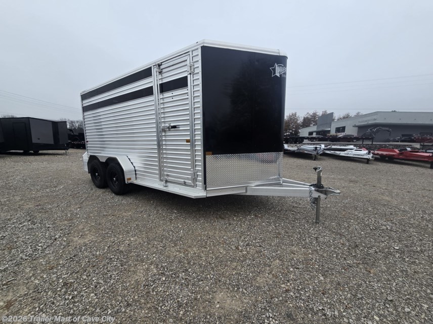 New 2025 Frontier 16'7" Livestock Bumper Pull Trailer available in Cave City, Kentucky