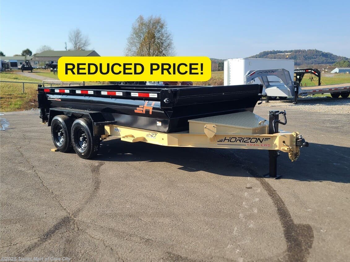 2025 Horizon Trailers HZ7 7'x14' 7k Dump Trailer