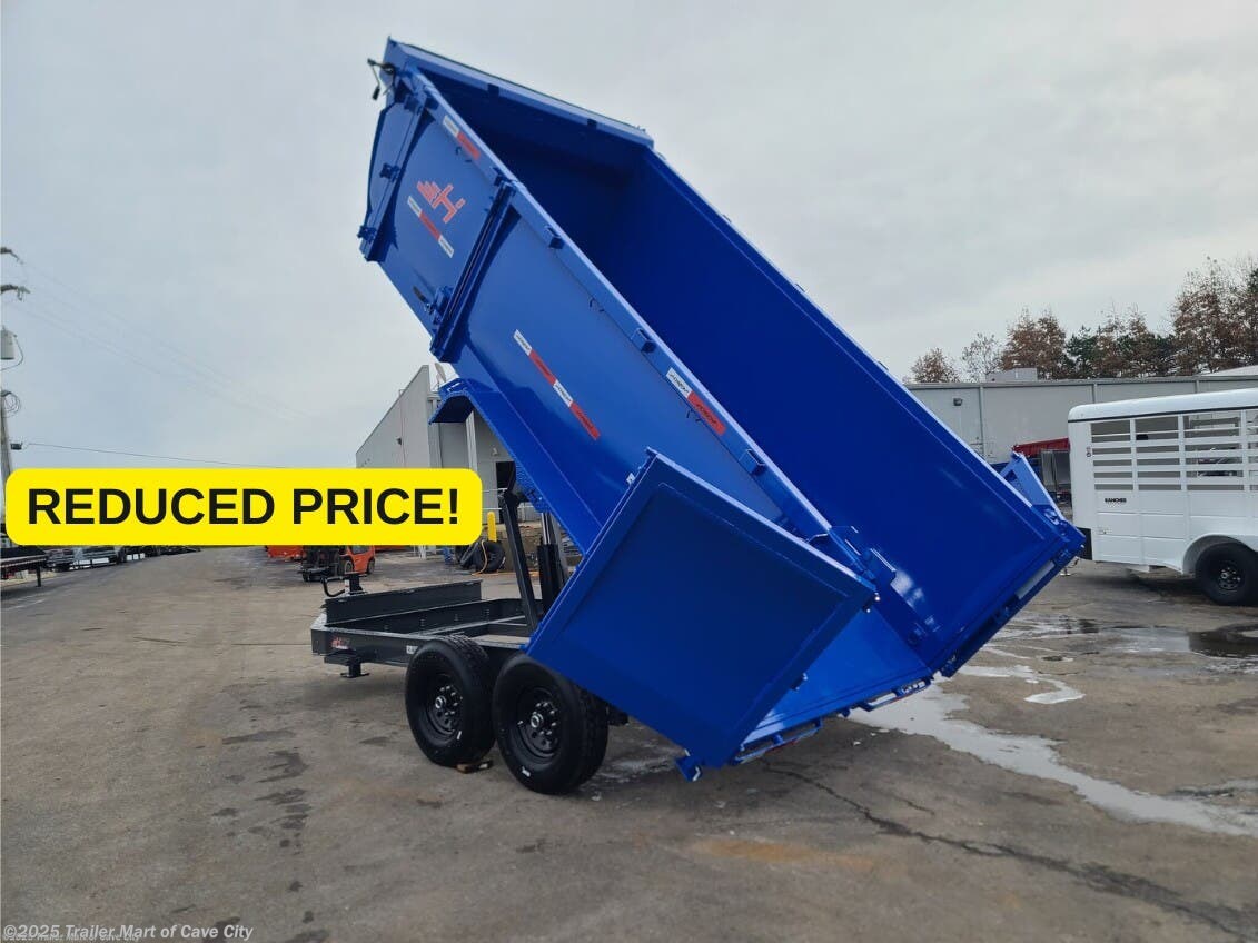 2025 Horizon Trailers HZ7 7'x14' 7k Dump Trailer