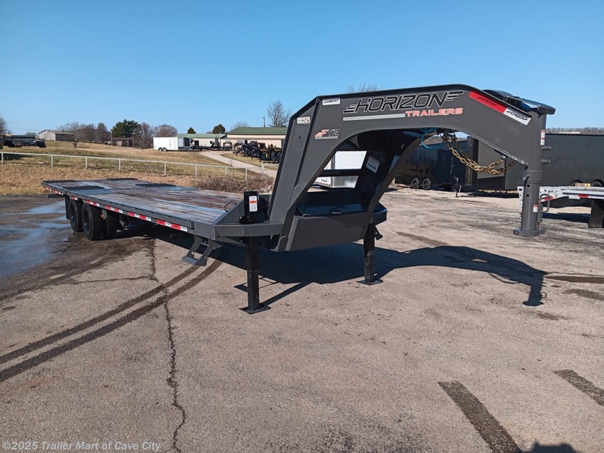 New 2025 Horizon Trailers FYZ 34&apos; GN Hydraulic Dovetail Deckover Trailer available in Cave City, Kentucky