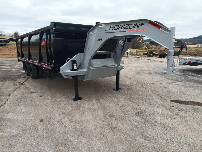 New 2025 Horizon Trailers HZH 20&apos;x96&quot;x4&apos; Gooseneck 10k Dump Trailer available in Cave City, Kentucky