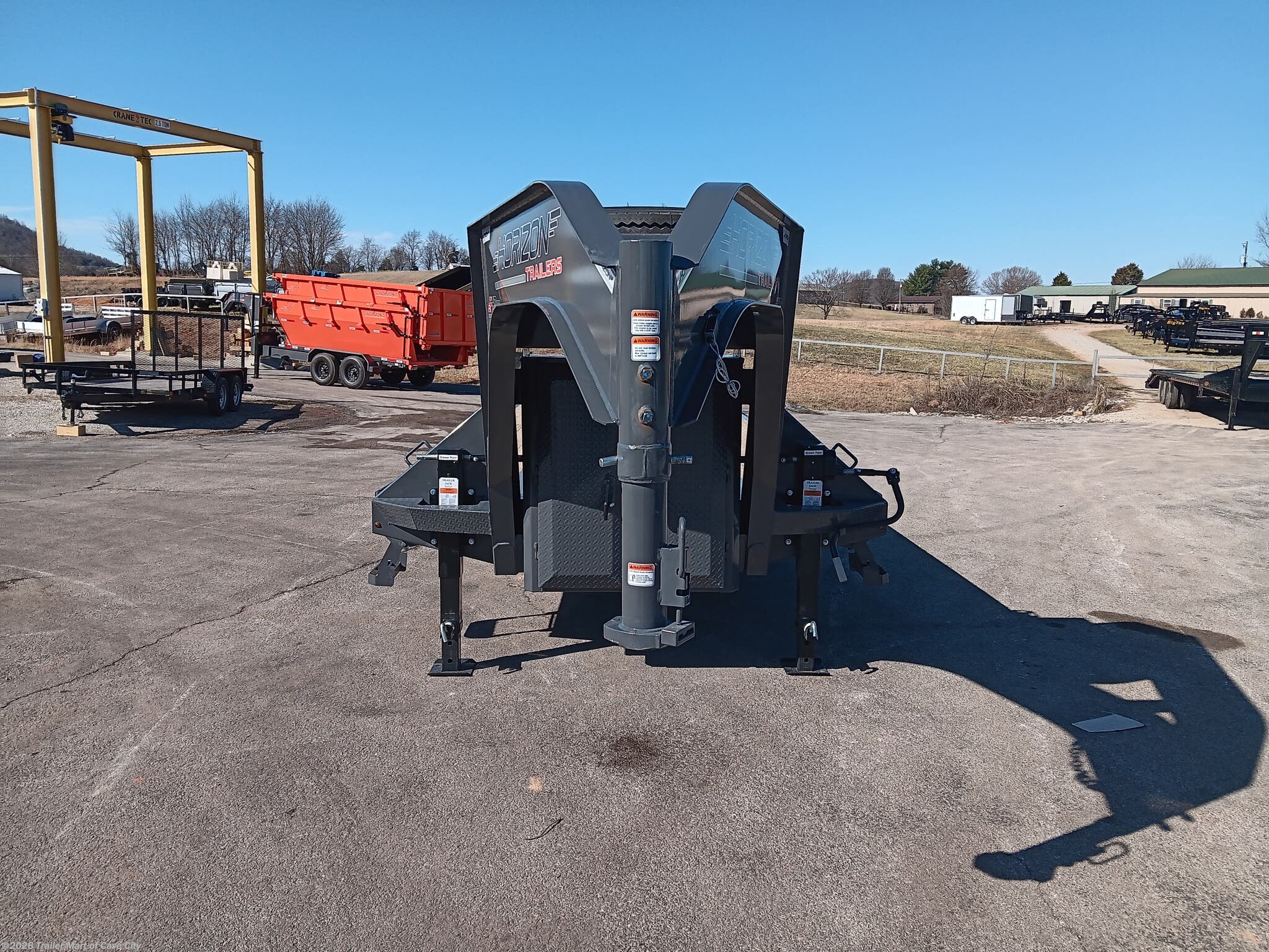 2025 FHZSS GN 25K 102" Hotshot Deckover Trailer by Horizon Trailers from Trailer Mart of Cave City in Cave City, Kentucky