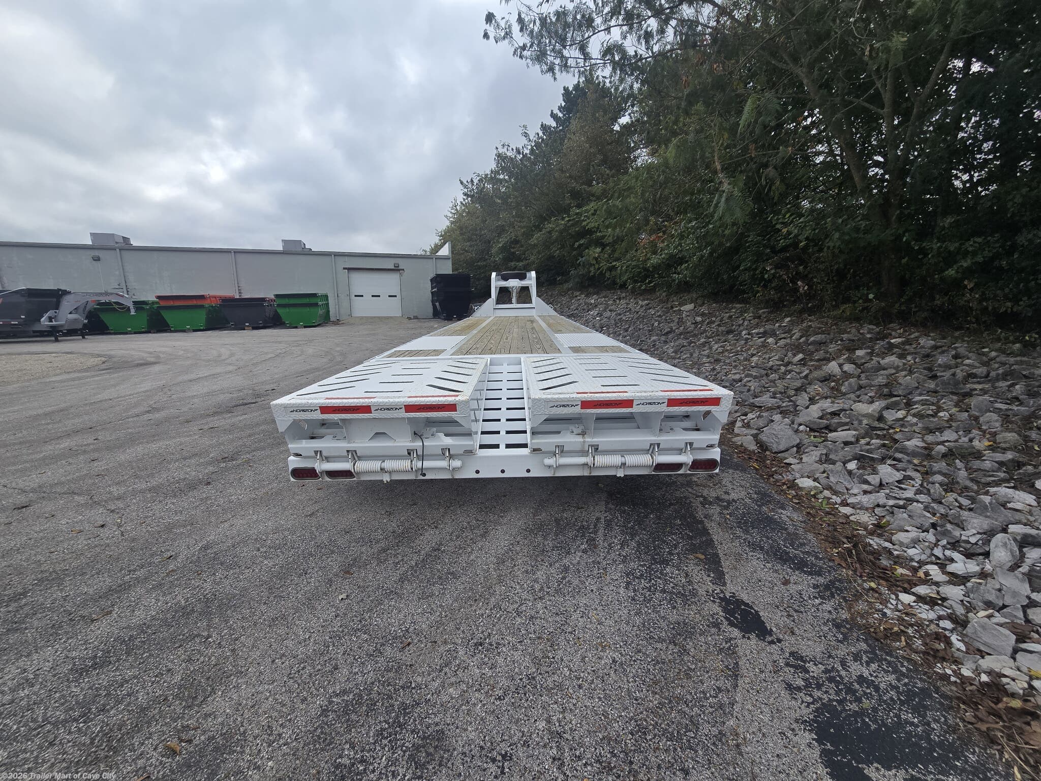 2025 Horizon Trailers FHZGN 32' 12k Deckover Trailer - Used Deckover/Flat Deck Trailer for sale by Trailer Mart of Cave City in Cave City, Kentucky