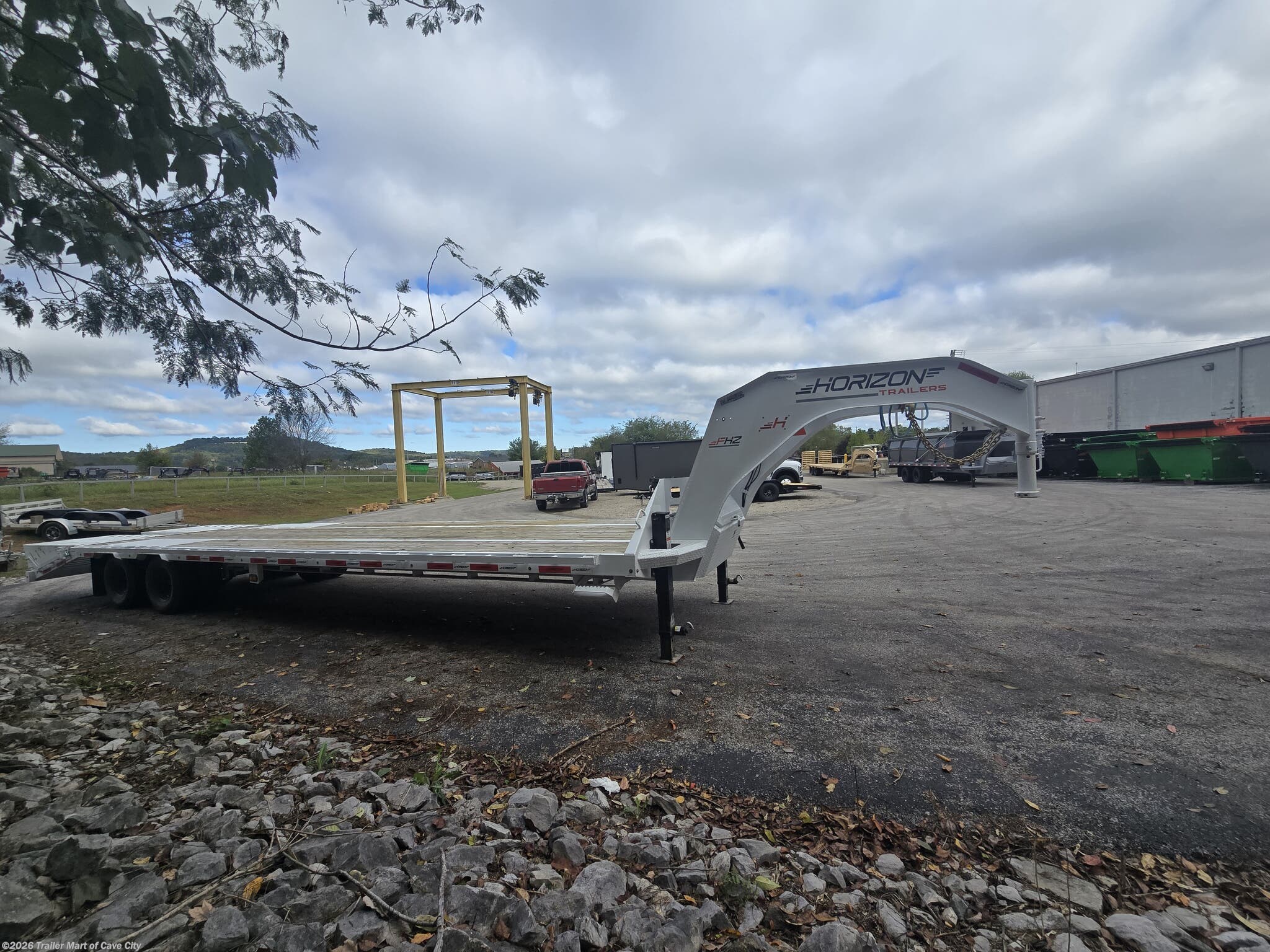 Used 2025 Horizon Trailers FHZGN 32' 12k Deckover Trailer available in Cave City, Kentucky