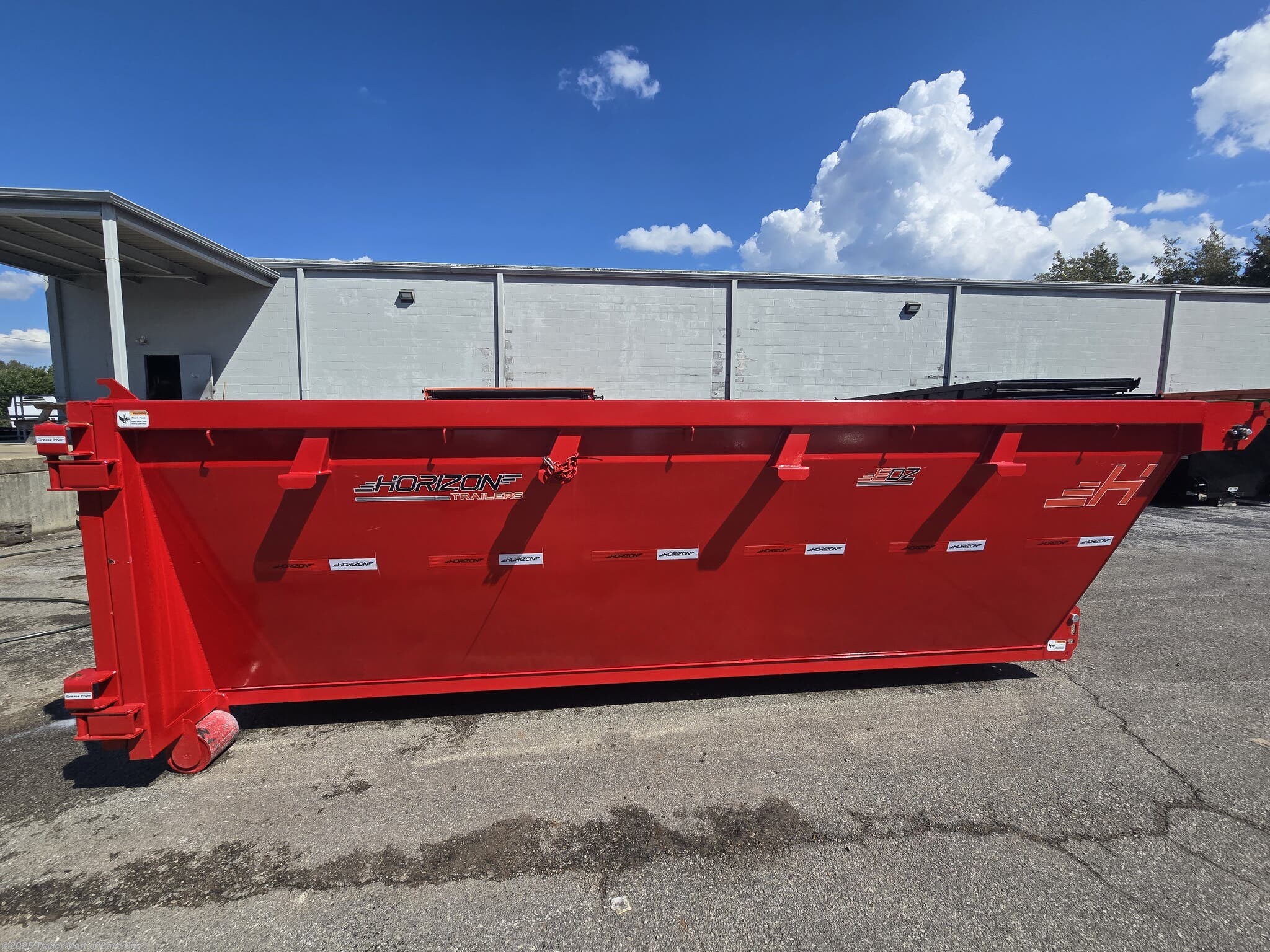 New 2025 Horizon Trailers EDZ 14&apos;x60&quot;x4&apos; Roll-Off Dumpster available in Cave City, Kentucky