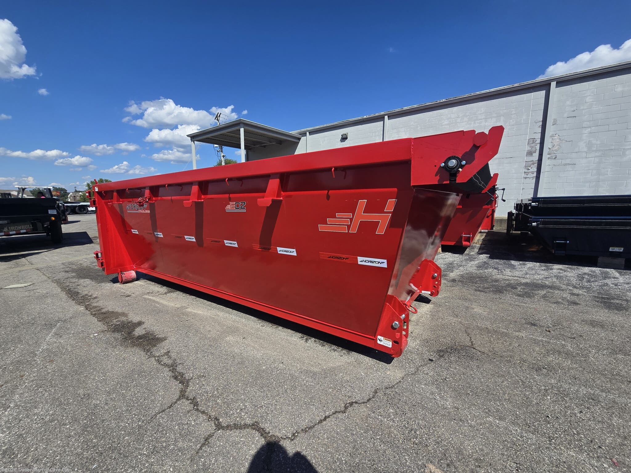 2025 Horizon Trailers EDZ 14'x60"x4' Roll-Off Dumpster - New Roll-Off Trailer for sale by Trailer Mart of Cave City in Cave City, Kentucky