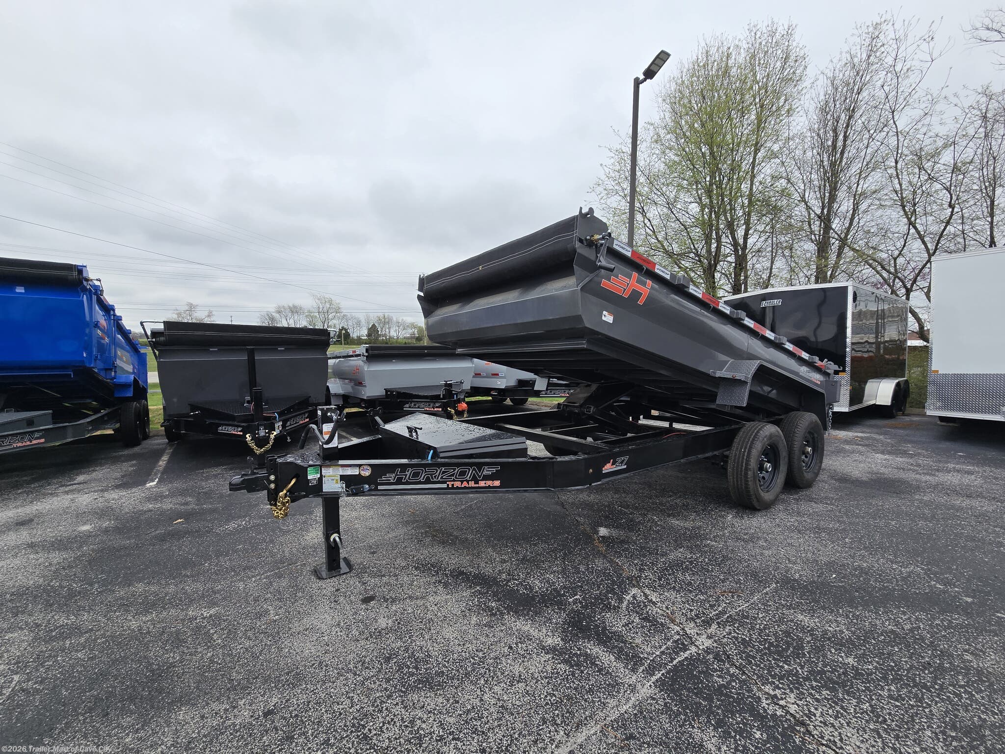 New 2025 Horizon Trailers LZ7 7'x14' 7k Dump Trailer available in Cave City, Kentucky