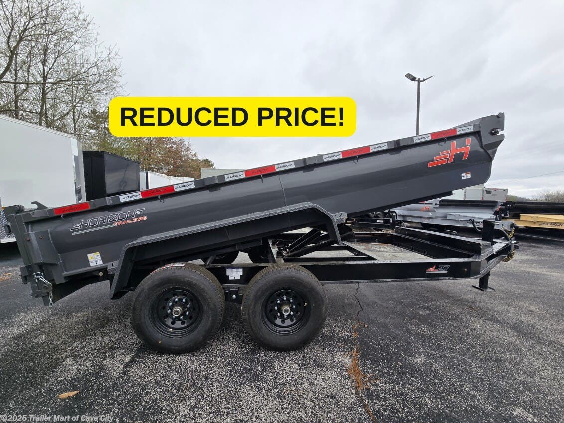 2025 Horizon Trailers LZ7 7'x14' 7k Dump Trailer