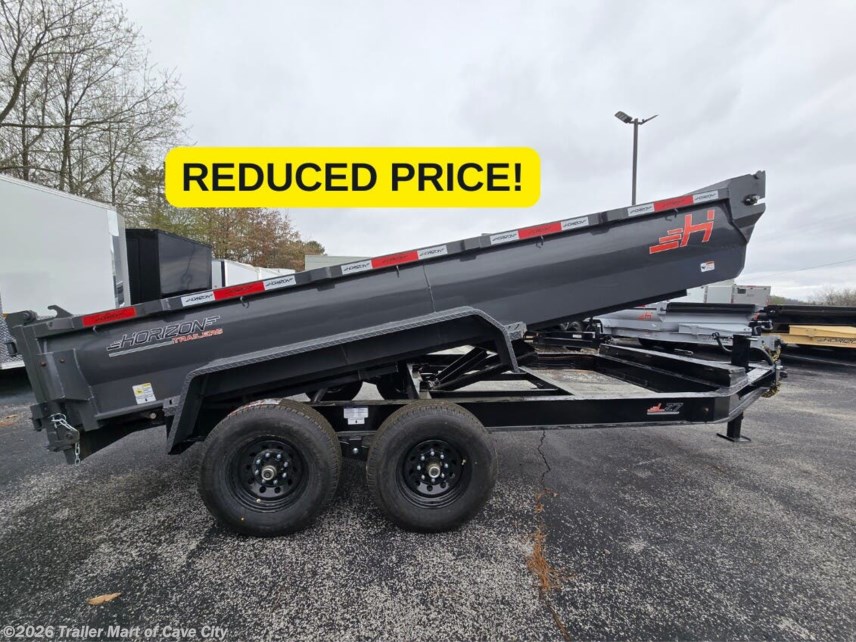 New 2025 Horizon Trailers LZ7 7'x14' 7k Dump Trailer available in Cave City, Kentucky