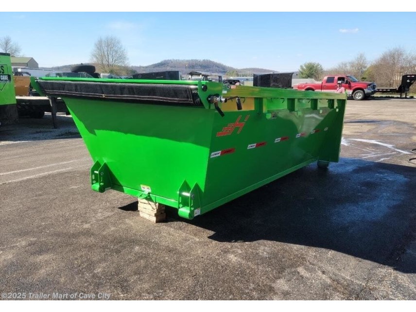 New 2025 Horizon Trailers EDZ 14&apos;x60&quot;x4&apos; Roll-Off Dumpster available in Cave City, Kentucky