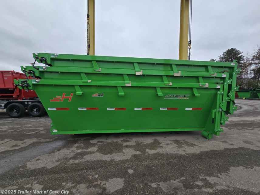New 2025 Horizon Trailers EDZ 14&apos;x60&quot;x4&apos; Roll-Off Dumpster available in Cave City, Kentucky