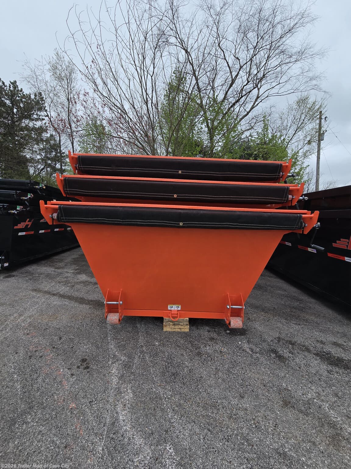2025 Horizon Trailers EDZ 16'x60"x4' Roll-Off Dumpster - New Roll-Off Trailer for sale by Trailer Mart of Cave City in Cave City, Kentucky