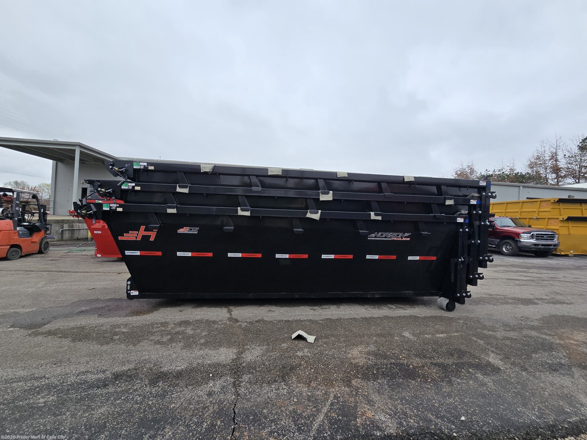 2025 Horizon Trailers EDZ 16'x60"x4' Roll-Off Dumpster - New Roll-Off Trailer for sale by Trailer Mart of Cave City in Cave City, Kentucky
