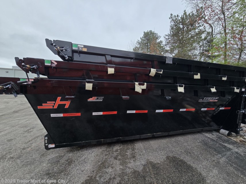New 2025 Horizon Trailers EDZ 16&apos;x60&quot;x4&apos; Roll-Off Dumpster available in Cave City, Kentucky
