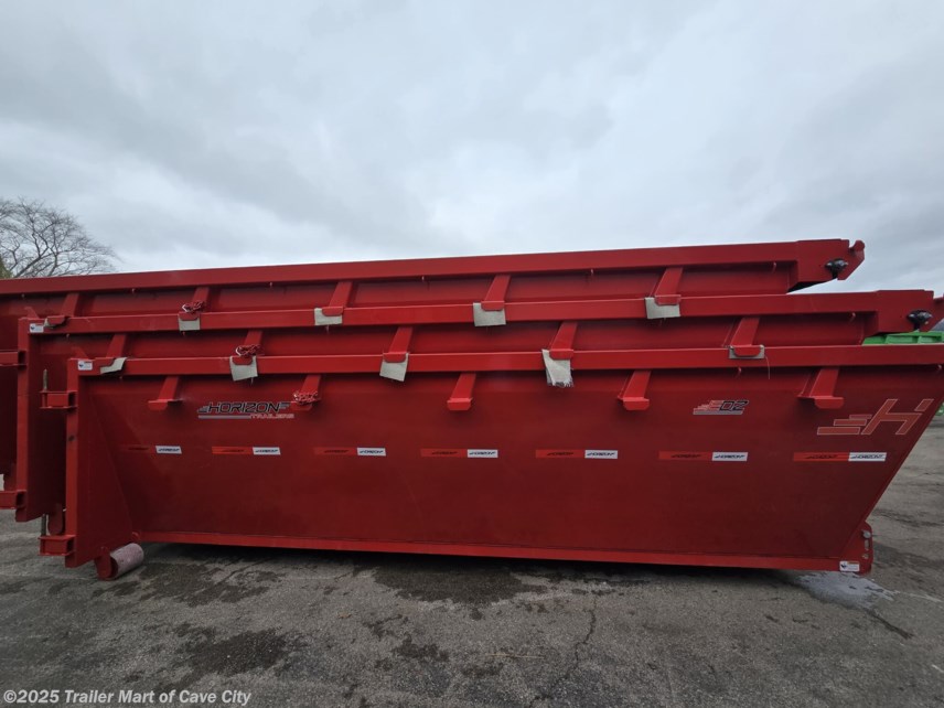 New 2025 Horizon Trailers EDZ 16&apos;x60&quot;x4&apos; Roll-Off Dumpster available in Cave City, Kentucky