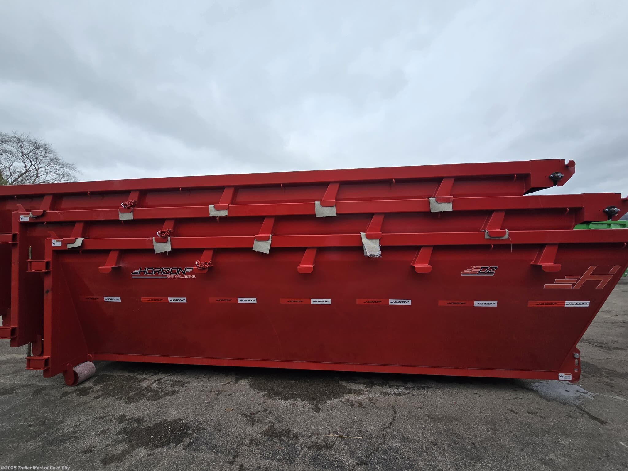 2025 Horizon Trailers EDZ 16&apos;x60&quot;x4&apos; Roll-Off Dumpster - New Roll-Off Trailer for sale by Trailer Mart of Cave City in Cave City, Kentucky
