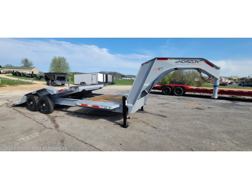 New 2025 Horizon Trailers HET 22&apos; (16&apos;+6&apos;) GN Gravity Tilt Deck Trailer available in Cave City, Kentucky