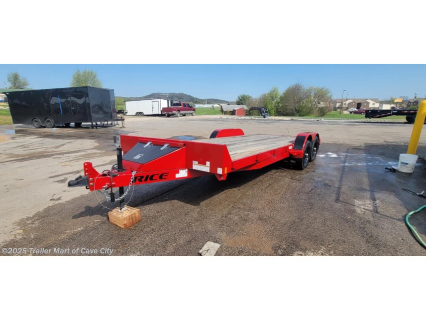 Used 2024 Rice Trailers 6&apos;10&quot;x20&apos; Car Hauler available in Cave City, Kentucky