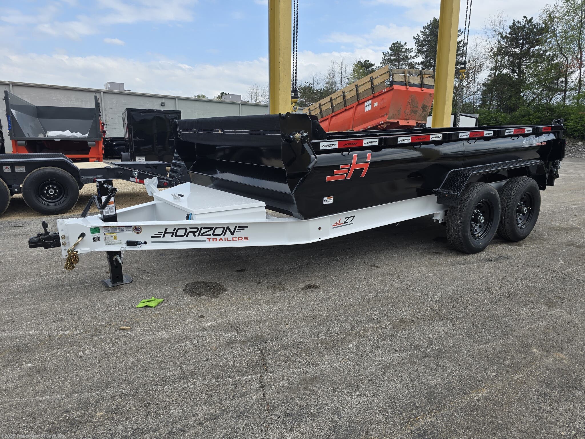 New 2025 Horizon Trailers LZ7 7&apos;x14&apos; 7k Dump Trailer available in Cave City, Kentucky