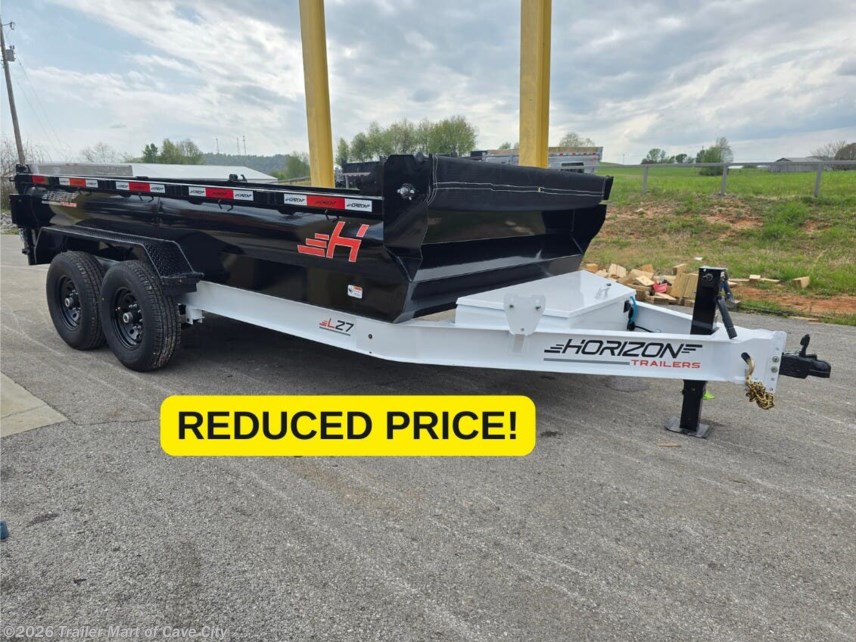 New 2025 Horizon Trailers LZ7 7'x14' 7k Dump Trailer available in Cave City, Kentucky