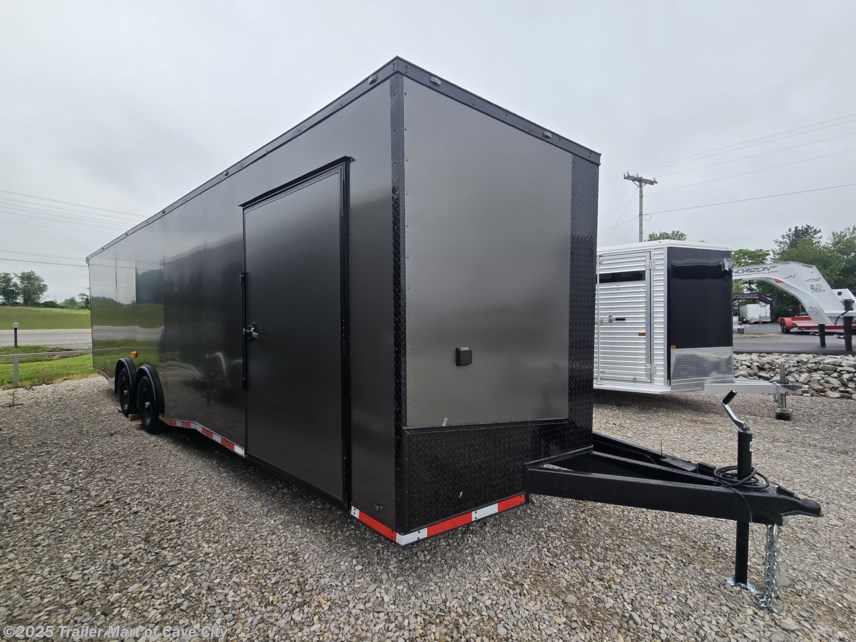 New 2025 Steel Pines Cargo 8.5&apos;x28&apos;TA5 (Blackout Package) Enclosed Car Hauler available in Cave City, Kentucky