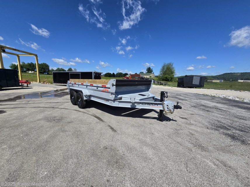 New 2025 Horizon Trailers EZ7 7&apos;x14&apos; 7k Dump Trailer available in Cave City, Kentucky
